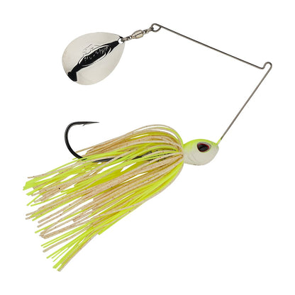 Berkley Power Blade Colorado Spinnerbait White Chartreuse Silver