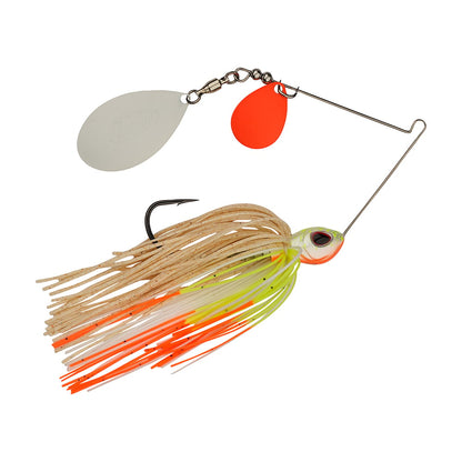 Berkley Power Blade Colorado Indiana Spinnerbait Coleslaw Orange White