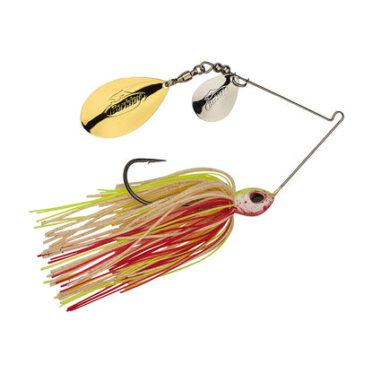 Berkley Power Blade Colorado Indiana Spinnerbait Hotslaw Silver Gold