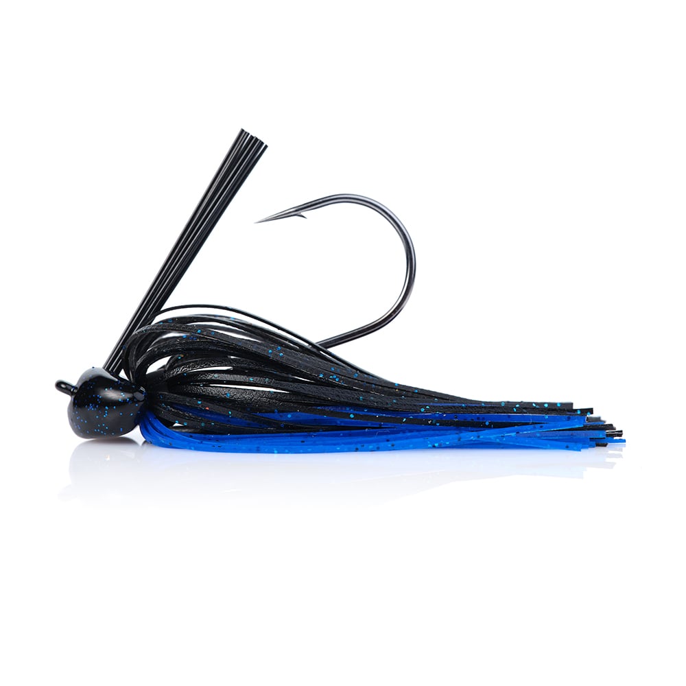 Berkley Powerbait Football Jig Black Blue