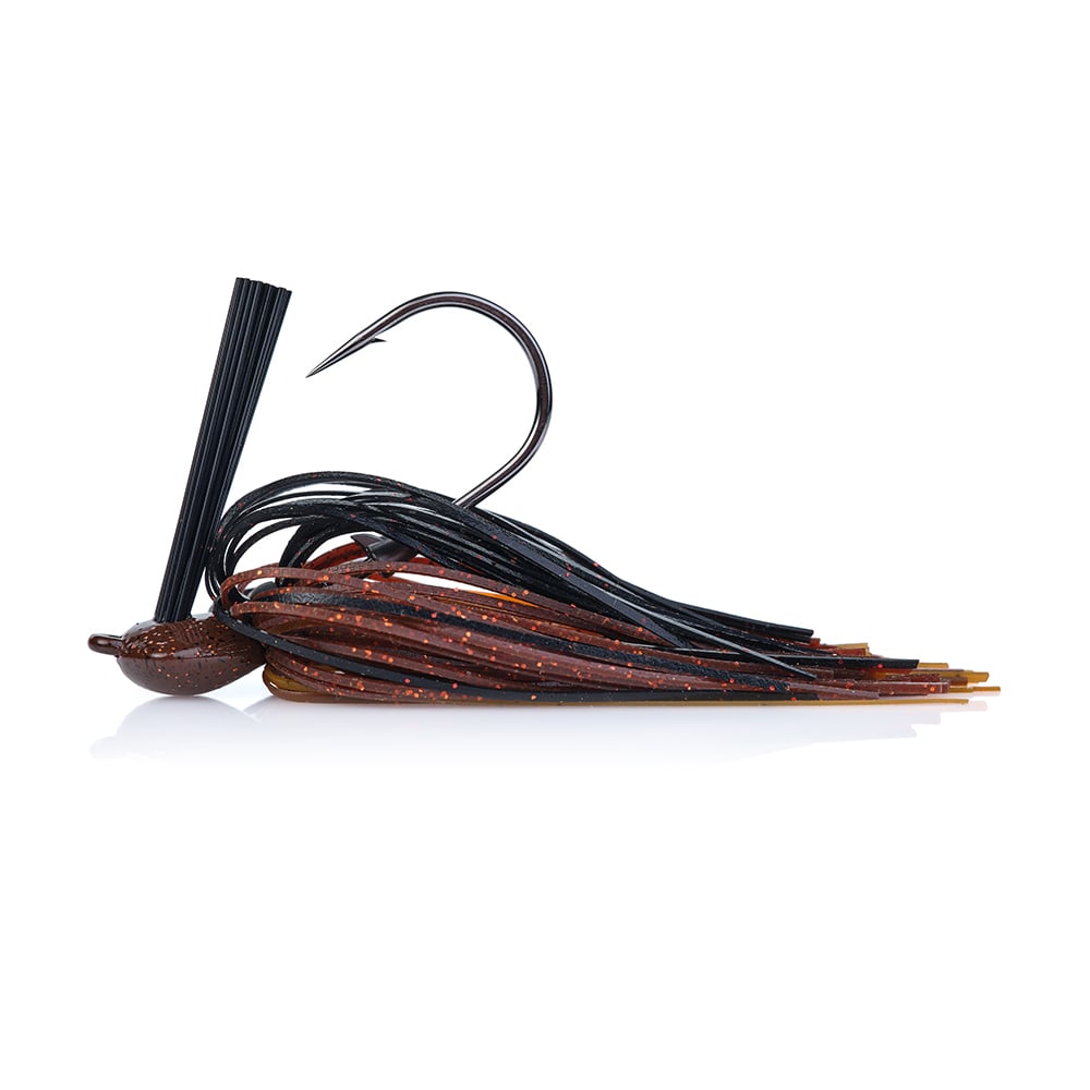 Berkley Powerbait Skippin' Jig Black Brown Amber