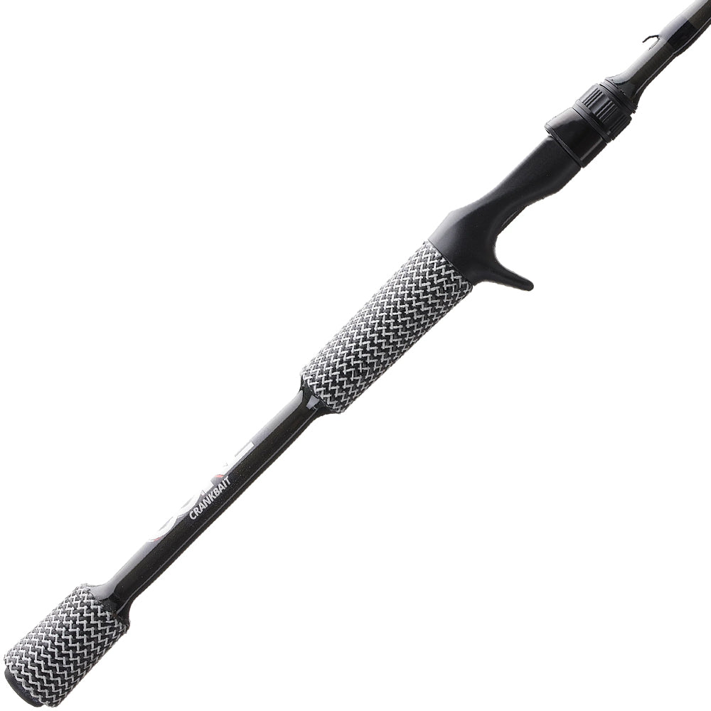 The Cashion Rods CORE Series Casting Rod Cranking 7'0" Medium Heavy (CC8457) by Cashion features a black and white textured grip and a trigger-style reel seat, displayed against a white background.