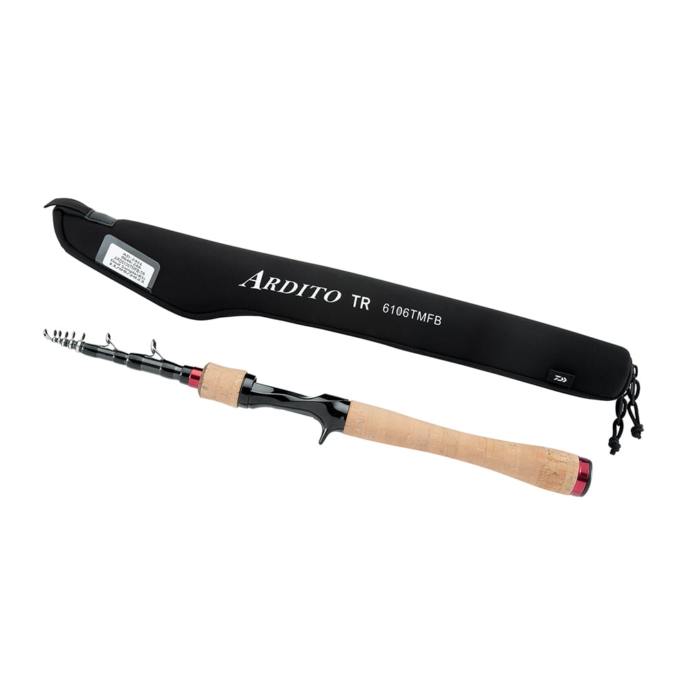 Daiwa Ardito Travel Casting Rod 6'10" Medium Telescopic | ARD6106TMFB-TR