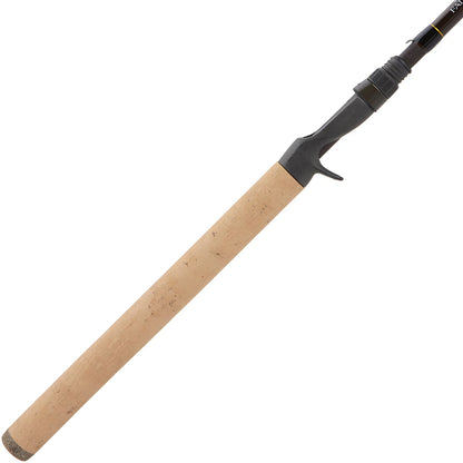 The Falcon LowRider "Composite Cranker" 7'0" Medium Casting Rod (CLC-7M) features a long cork handle, black reel seat, and Fuji guides, displayed on a white background.