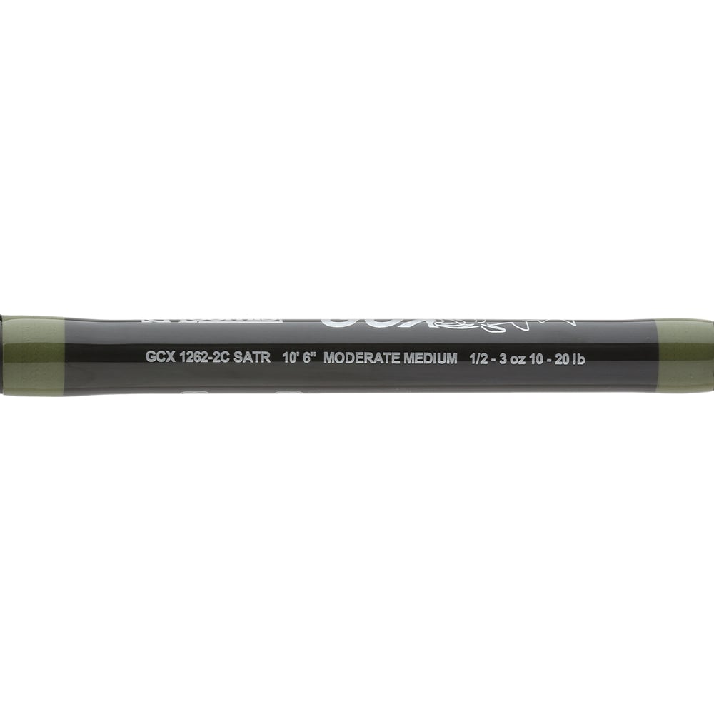 G. Loomis GCX Salmon Trolling Casting Rod 10'6" Heavy | 13095-01 - Specs Display (Example)