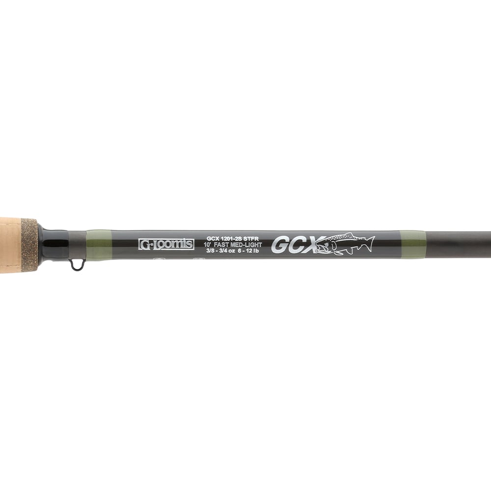 G. Loomis GCX Steelhead Float Spinning Rod 1203-2S STFR 10'0" Medium Heavy | 13109-01 - Decals and Specs (Example)