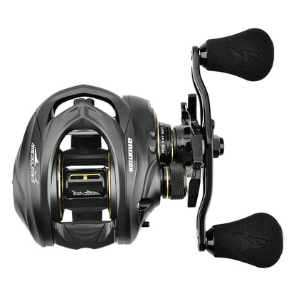 KastKing MegaJaws Elite Casting Reel Dark Galaxy 7.2:1 RH | KRLCSTMJE-72RDX - Top Down