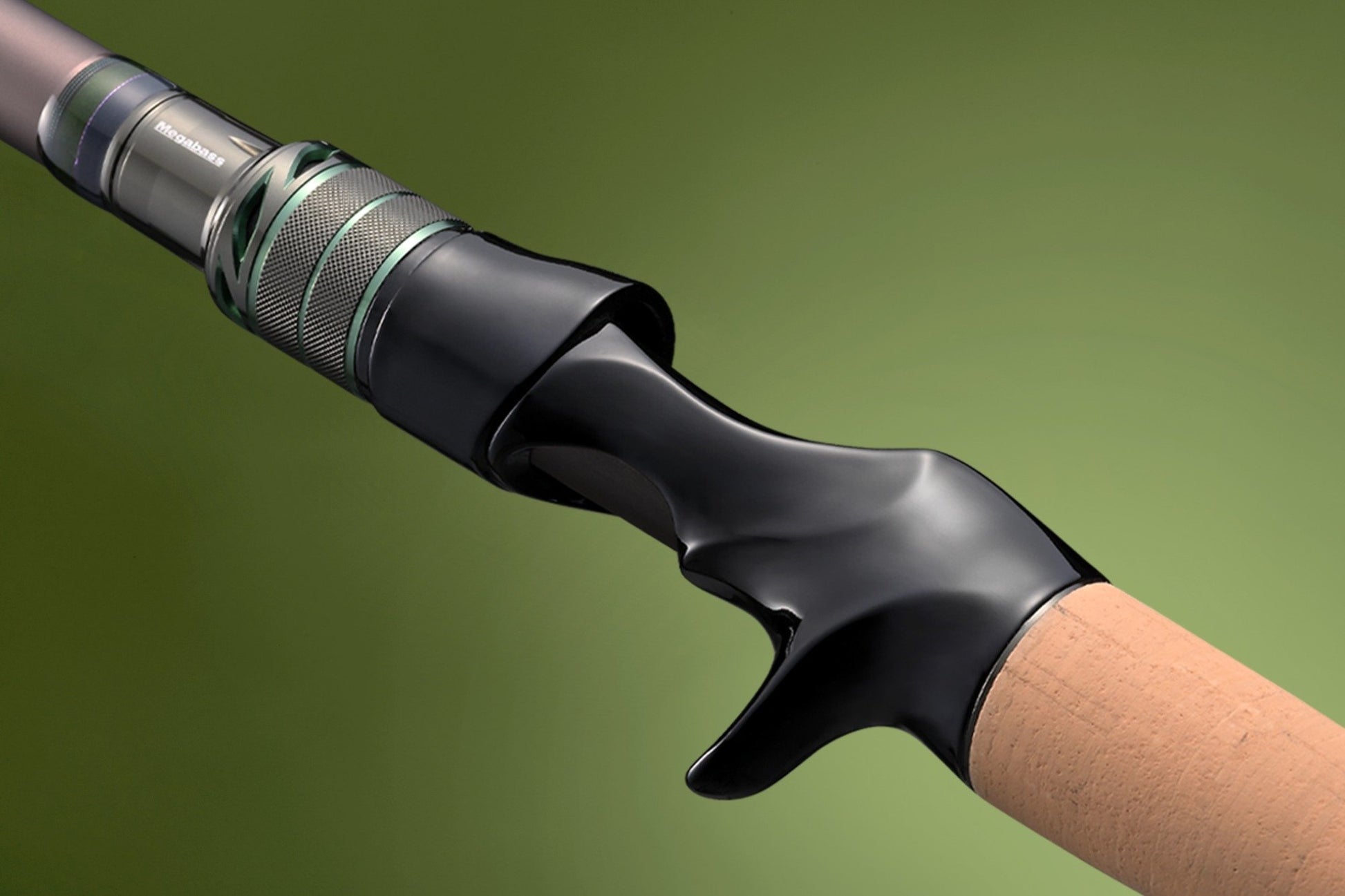 Megabass Orochi X10 Casting Rod Bushadder 7'2" Heavy | F7-72XT - Reel Seat