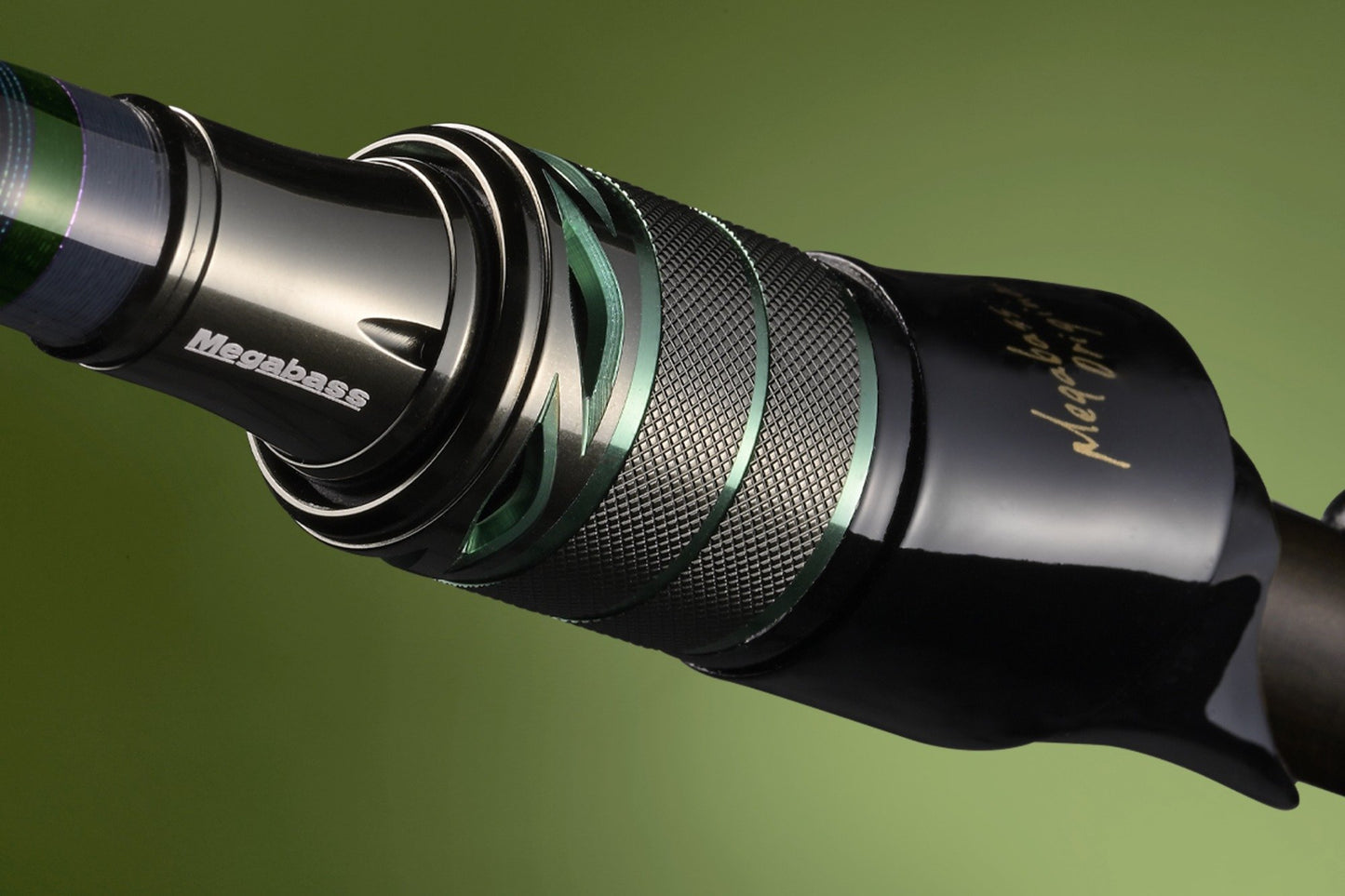 Megabass Orochi X10 Casting Rod Super Elseil 6'11" Medium Light | F4.5-611XT - Locking Nut