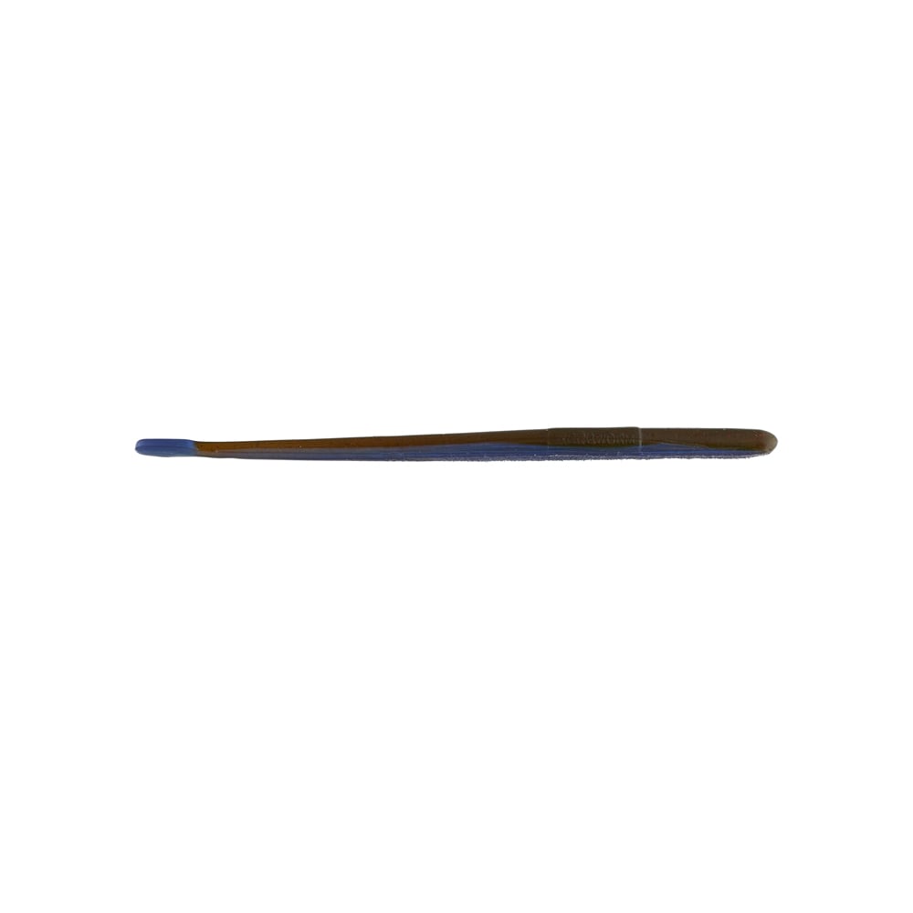 A long, slender metal tool with a blue tip, resembling tweezers or forceps, isolated on a white background. Its design is as precise as crafting the Roboworm Straight Tail Worms by Roboworm.