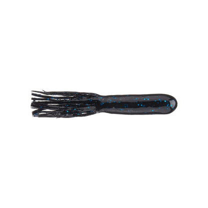 Secret Lures Flippin' Stupid Tube 4.2" Black Blue Flake
