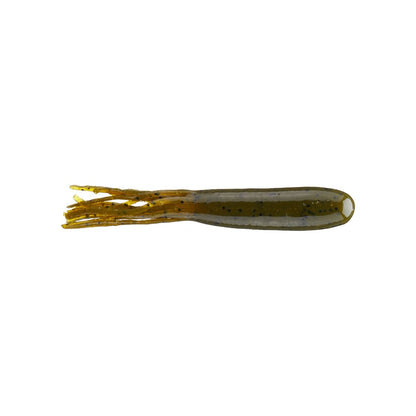 Secret Lures Flippin' Stupid Tube 4.2" Green Pumpkin