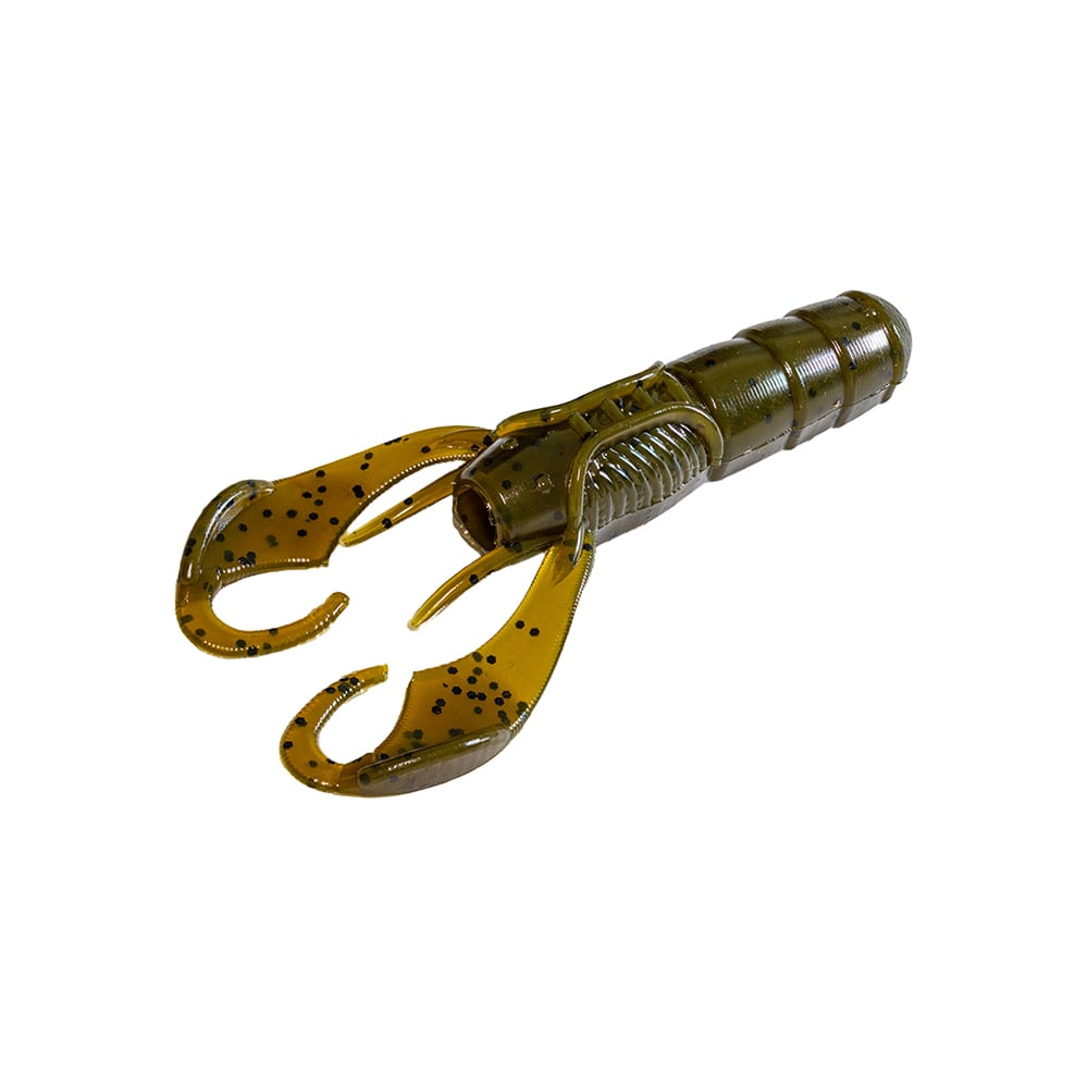 Secret Lures Stupid Craw 3.7" Green Pumpkin