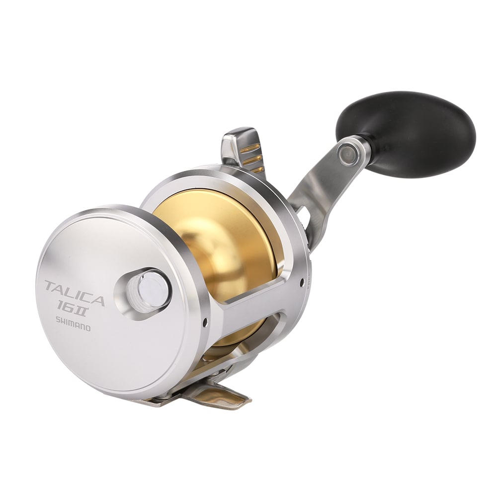 Shimano Talica A 2 Speed Conventional Reel 3.1:1/5.7:1 RH | TAC16IIA - Left Side