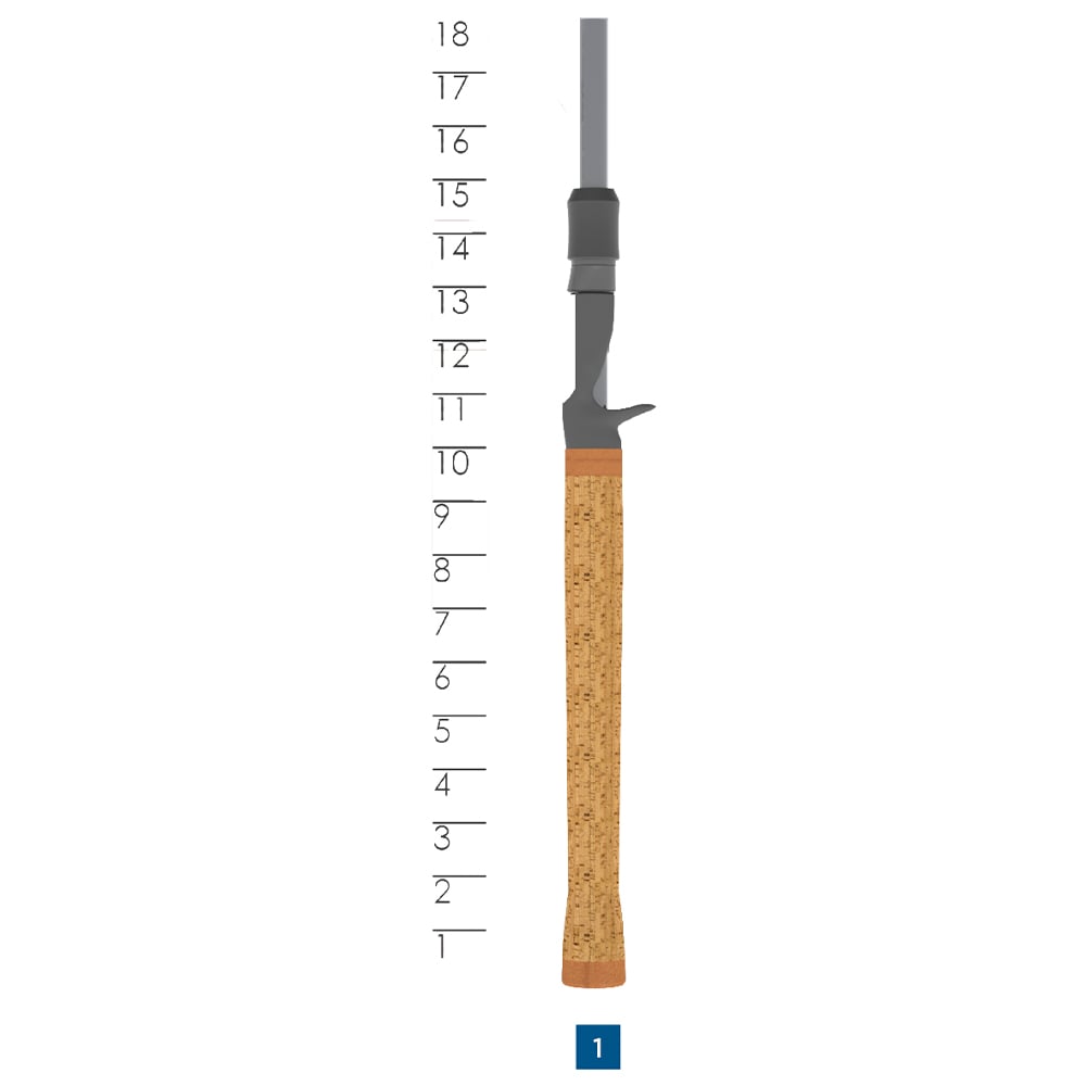 St. Croix Avid Series Casting Rod Handle