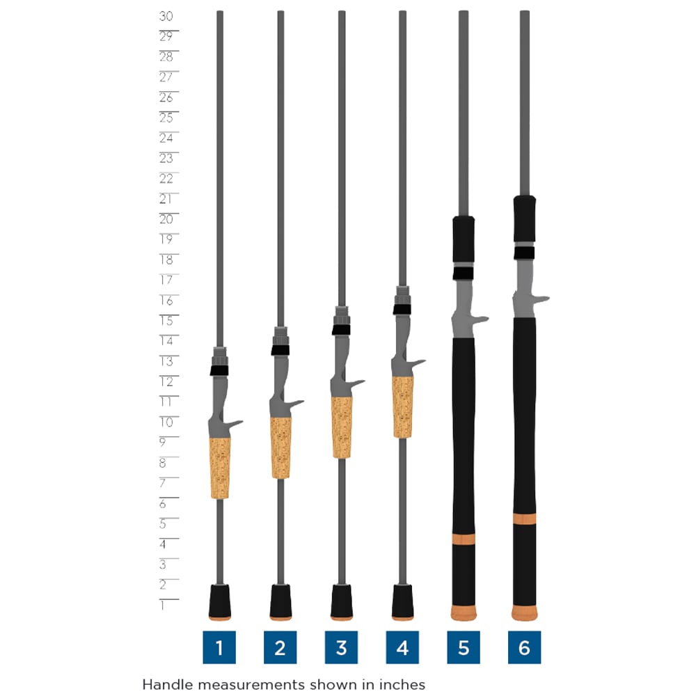 St. Croix Bass X Casting Rods 7'10