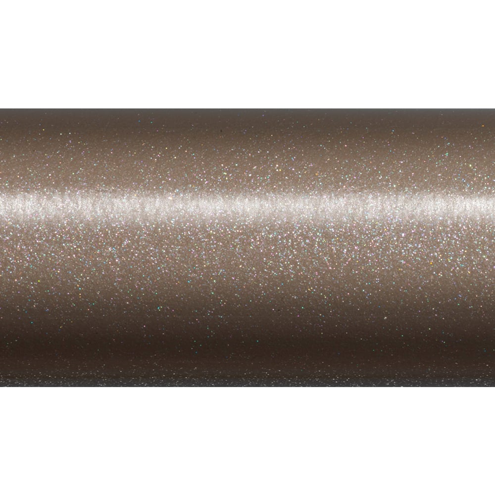 A close-up of a metallic, light brown surface with shimmer and fine glittery specks, echoing the glossy finish of the St. Croix Legend Xtreme Inshore Spinning Rod 7'0" Medium Heavy (XSS70MHF) by St. Croix’s high-modulus SCVI carbon blank.