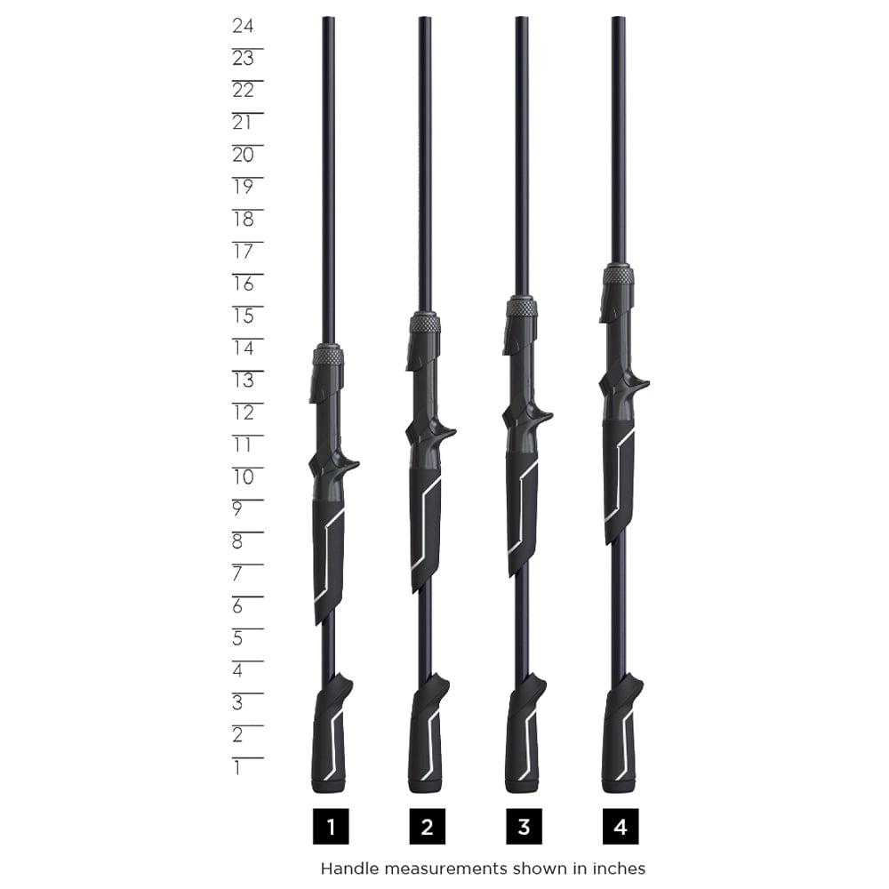St. Croix Physyx Casting Rods Handle Chart