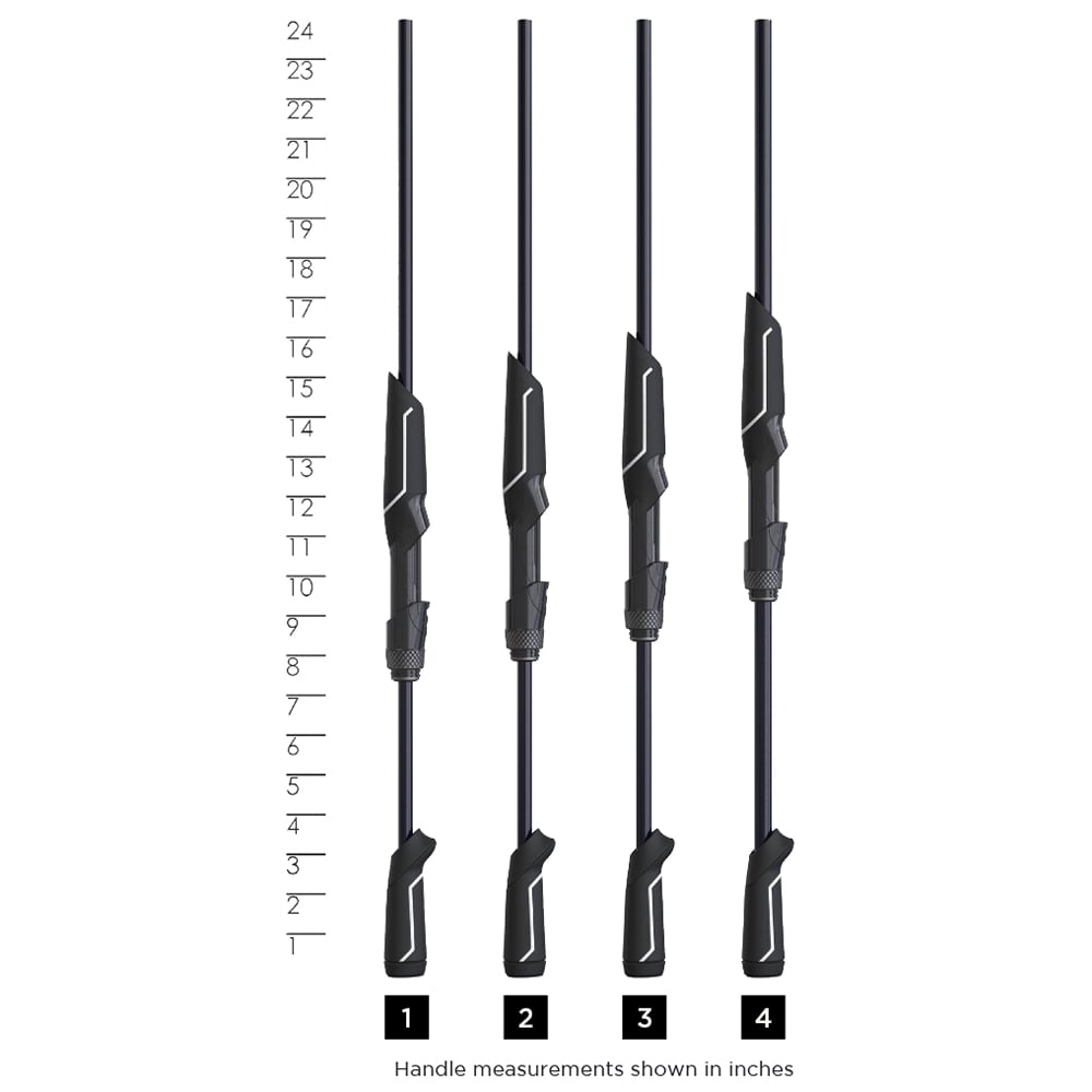 St. Croix Physyx Spinning Rods Handle Chart