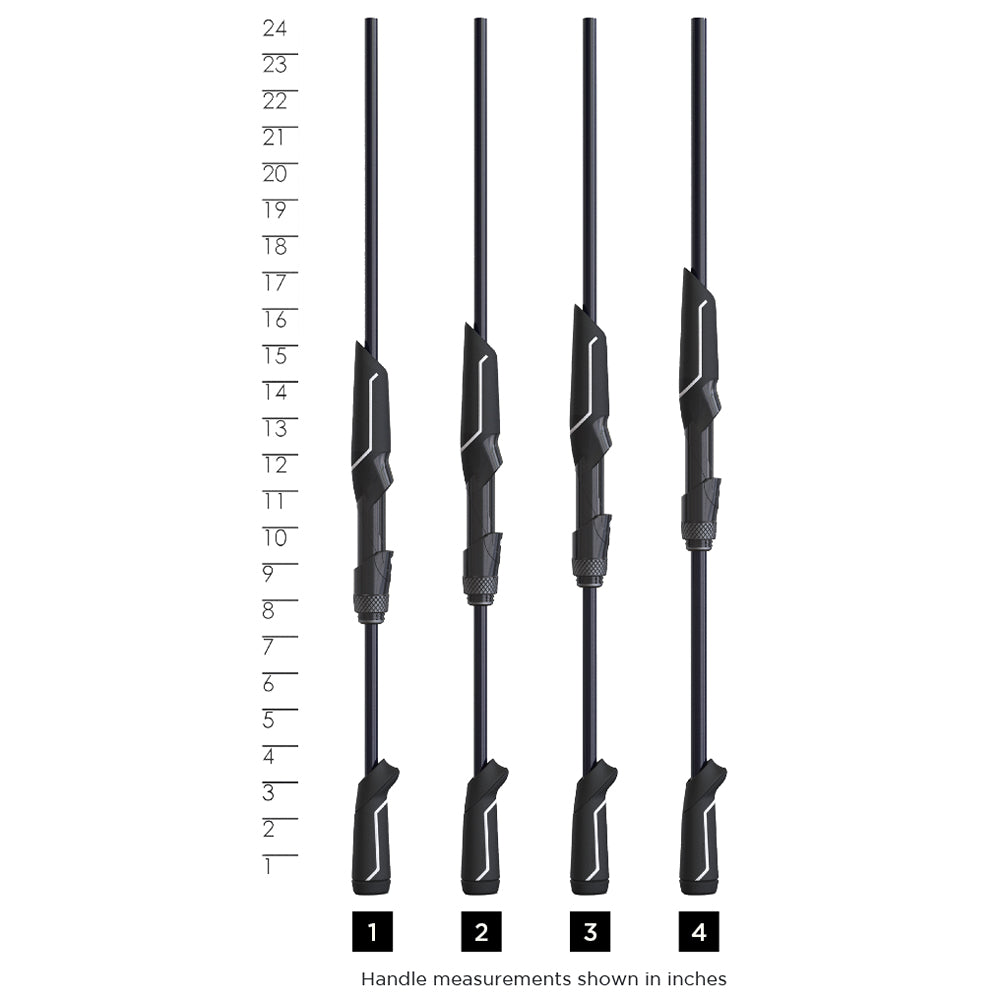 St. Croix Physyx Spinning Rods Handle Chart