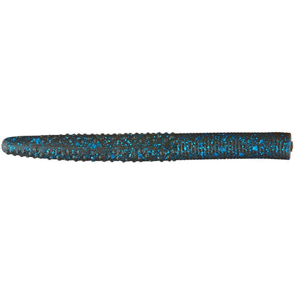 The Z-Man Big TRD cylindrical fishing lure, made by Z-Man with ElaZtech material, features a textured surface and a dark green and blue speckled finish, ideal for Power Finesse ShroomZ enthusiasts.