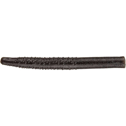 The Z-Man Big TRD by Z-Man is a single black stick bait with a textured surface crafted from ElaZtech, resembling a soft plastic fishing lure ideal for finesse fishing, isolated on a white background.