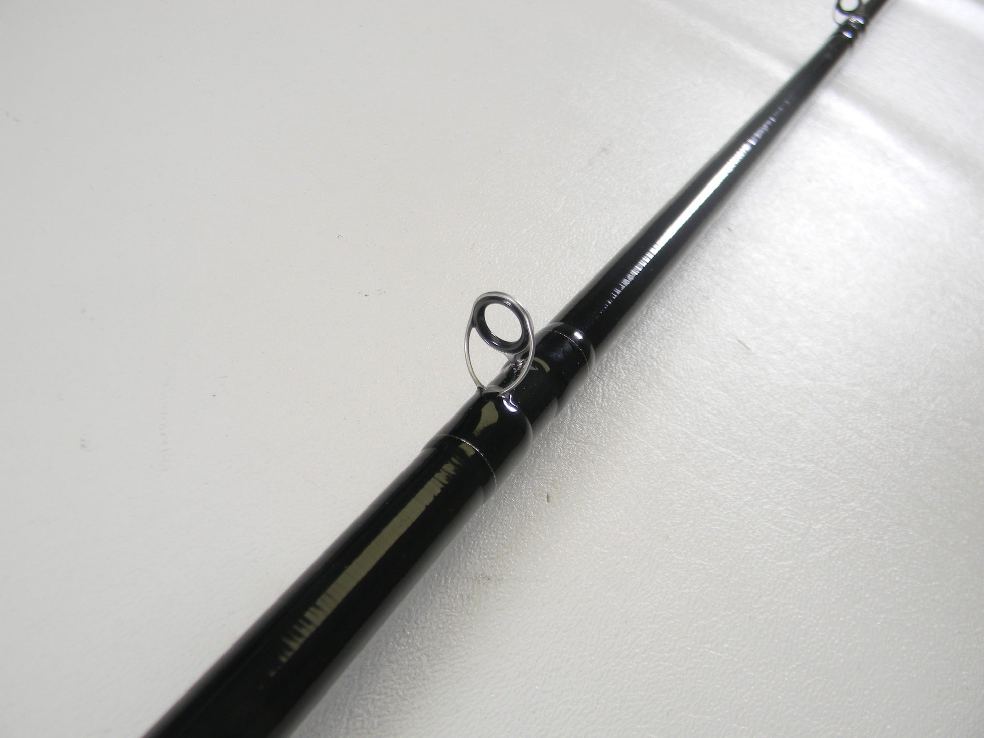 Close-up of the Evergreen Combat Stick RCTC-68HG Tactical Moving Versatile 6'8" Heavy Glass—Used Casting Rod in excellent condition, perfect for our Rod and Reel Trade-In Program where your gear could earn store credit.