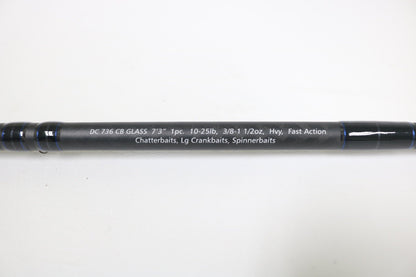 Dobyns Champion XP DC 736 CB GLASS 7'3" Heavy - Used Casting Rod - Excellent Condition