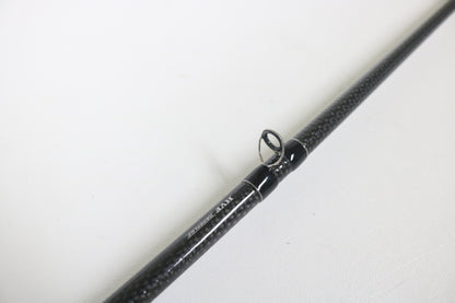 A close-up of a Daiwa BLX SG721HFB 7'2" Heavy used casting rod in very good condition, highlighting a line guide—ideal for those looking to upgrade gear through our Rod and Reel Trade-In Program for store credit.