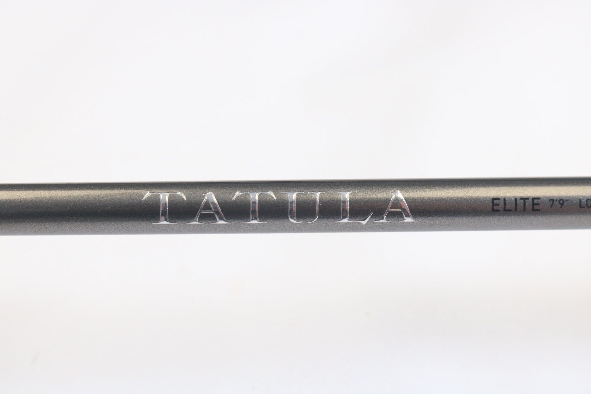 A close-up of a Daiwa Tatula Elite AGS TTEL791HFB-AGS Long Cast Frog 7'9" Heavy used casting rod in very good condition, ideal for those seeking store credit on used gear or exploring our Rod and Reel Trade-In Program.