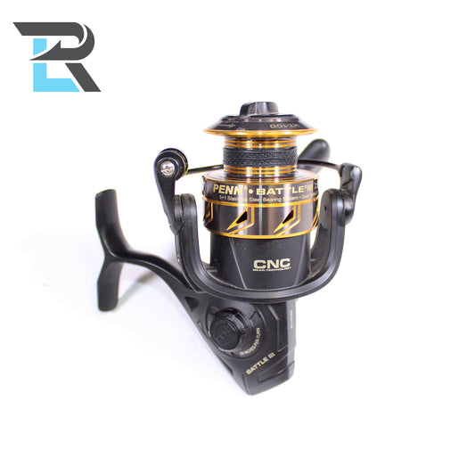 Penn Battle III BTLIII2500 6.2:1 Gear Ratio - Used Spinning Reel - Excellent Condition