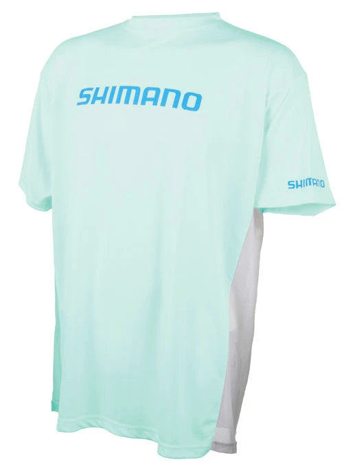 Shimano Short Sleeve Tech T-Shirt - Seagrass - SMALL