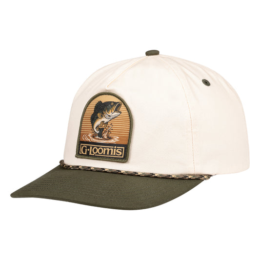 G. Loomis Bass Rope Hat Natural Faded Olive