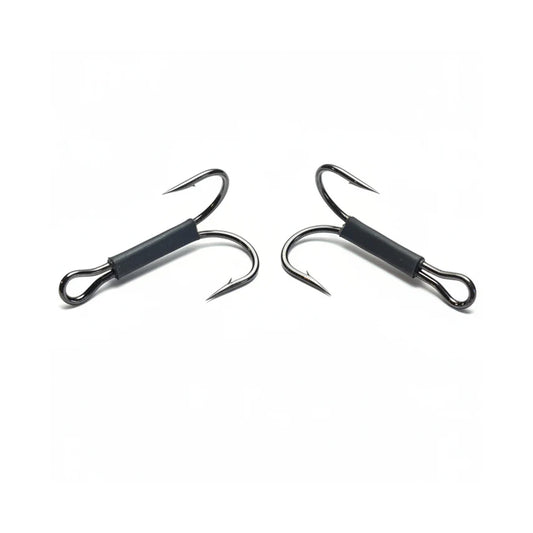 Jig Shack Double Shank Weighted Tungsten Urchin Hooks