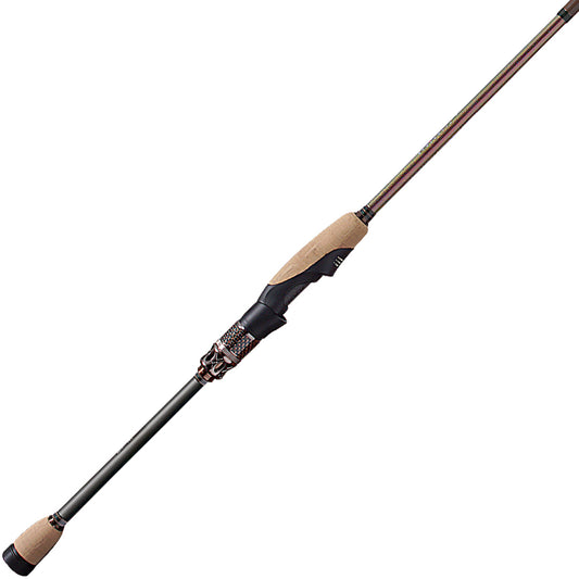 The Megabass Evoluzion Tsubamegaeshi 7'0" Medium spinning rod (F2.1/2-70ti-S) is shown on a white background—ideal for anglers seeking long-distance finesse performance.