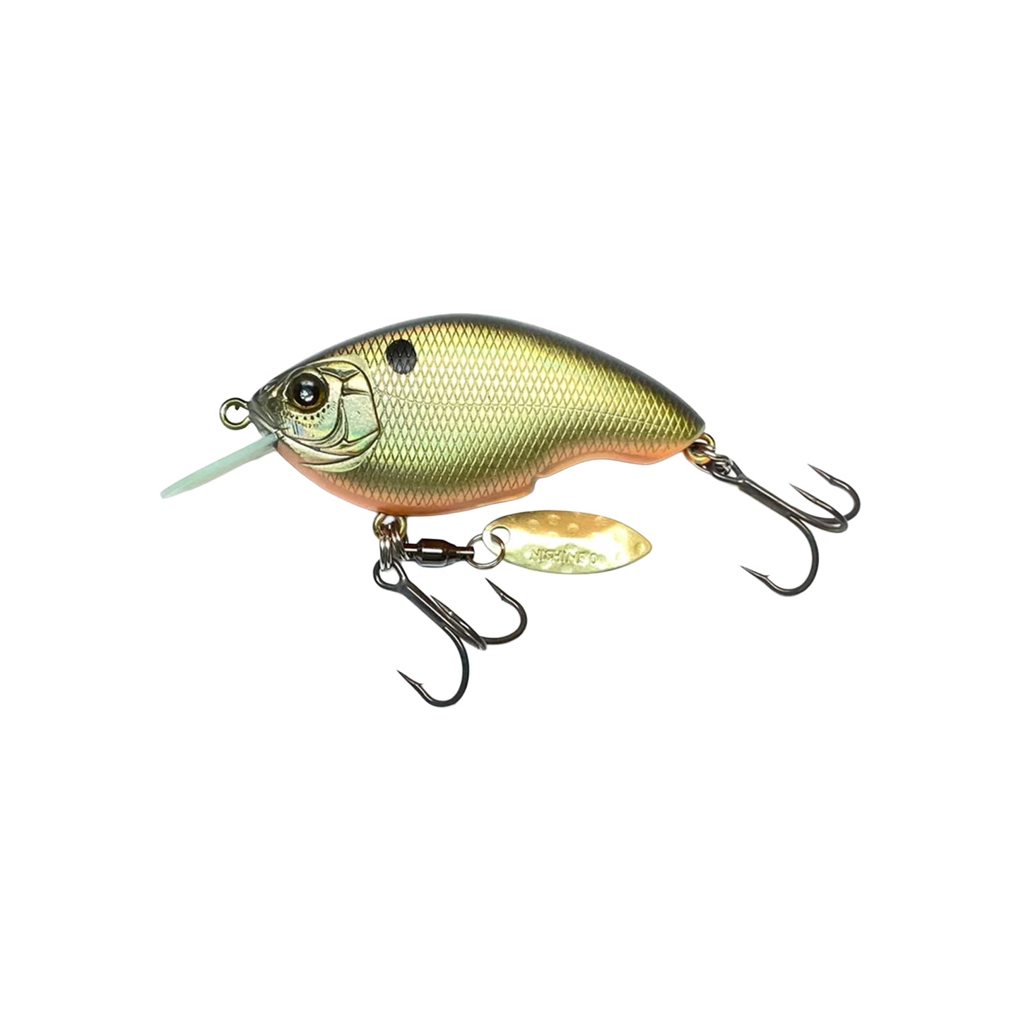 Nishine Lure Works Baby Chippawa RB Blade Crankbait