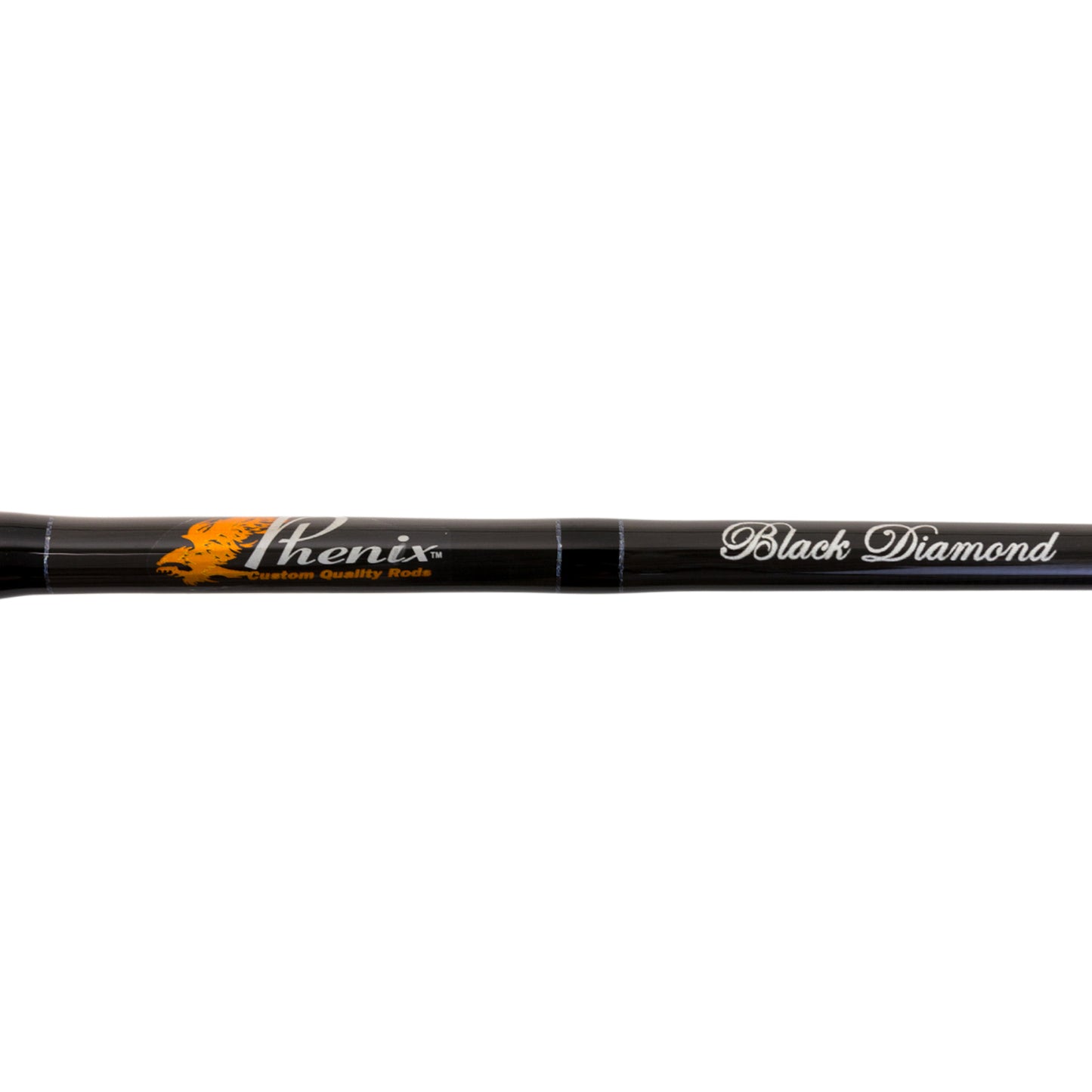 Phenix Black Diamond Silver Reel Seat Casting Rods 7'6" Heavy | PHX-PSW-C760H-SV