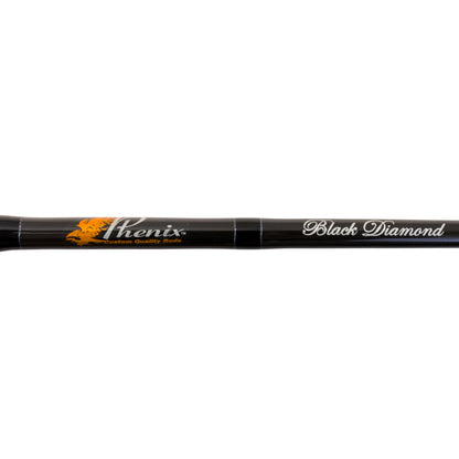 Phenix Black Diamond Silver Reel Seat Casting Rods 7'6" Heavy | PHX-PSW-C760H-SV