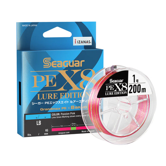 Seaguar JDM PEX8 Lure Edition Braided Line 219yd