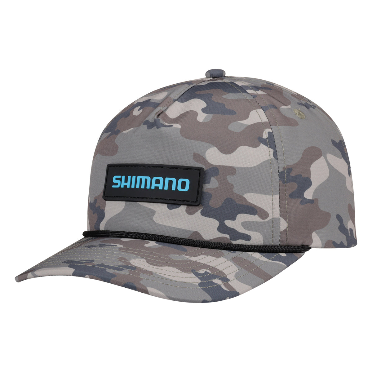 Shimano Classic Camo Rope Hat Vintage Woodland Camo