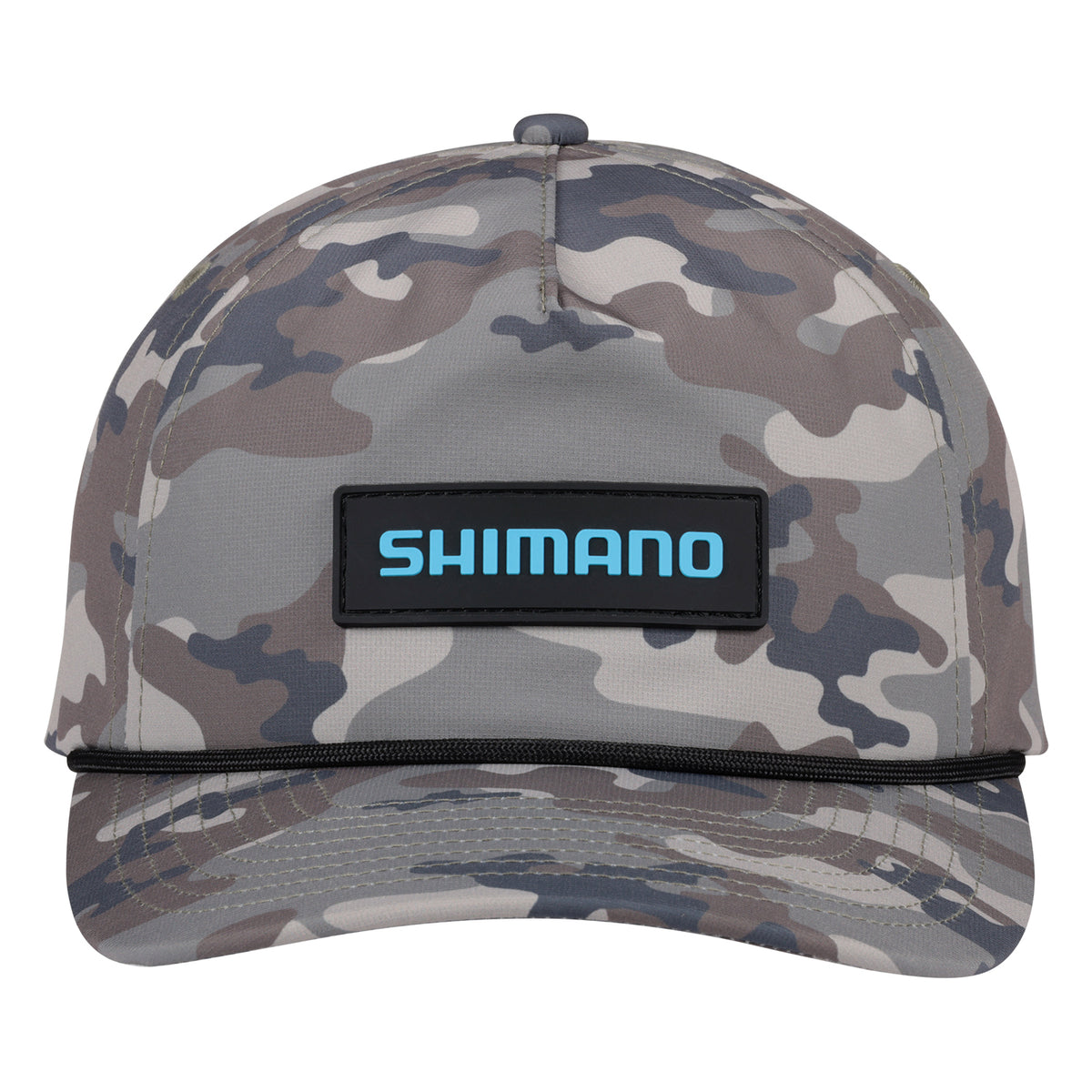 Shimano Classic Camo Rope Hat Vintage Woodland Camo