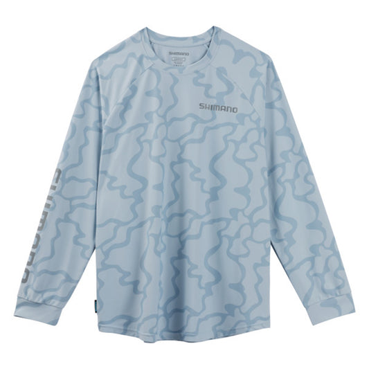 Shimano UPF Sun Shirt Vapor Hydro Camo