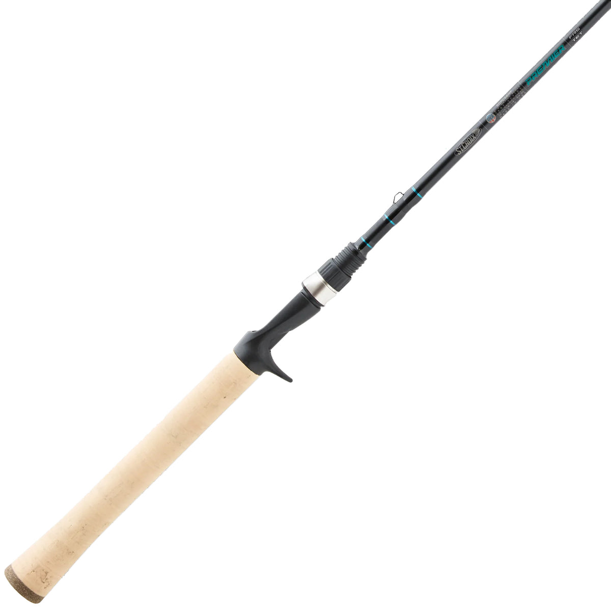 St. Croix Premier Casting Rod 6'6" Medium 2pc | SCPC66MF2