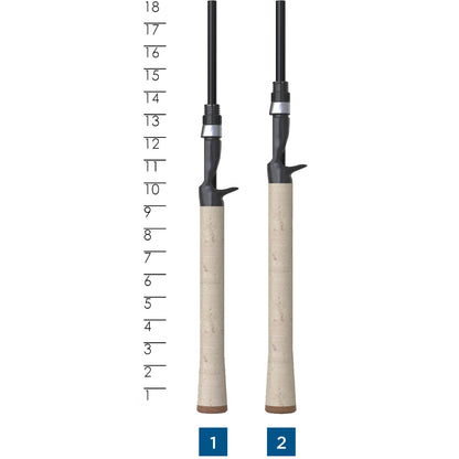 St. Croix Premier Casting Rod 6'6" Medium 2pc | SCPC66MF2