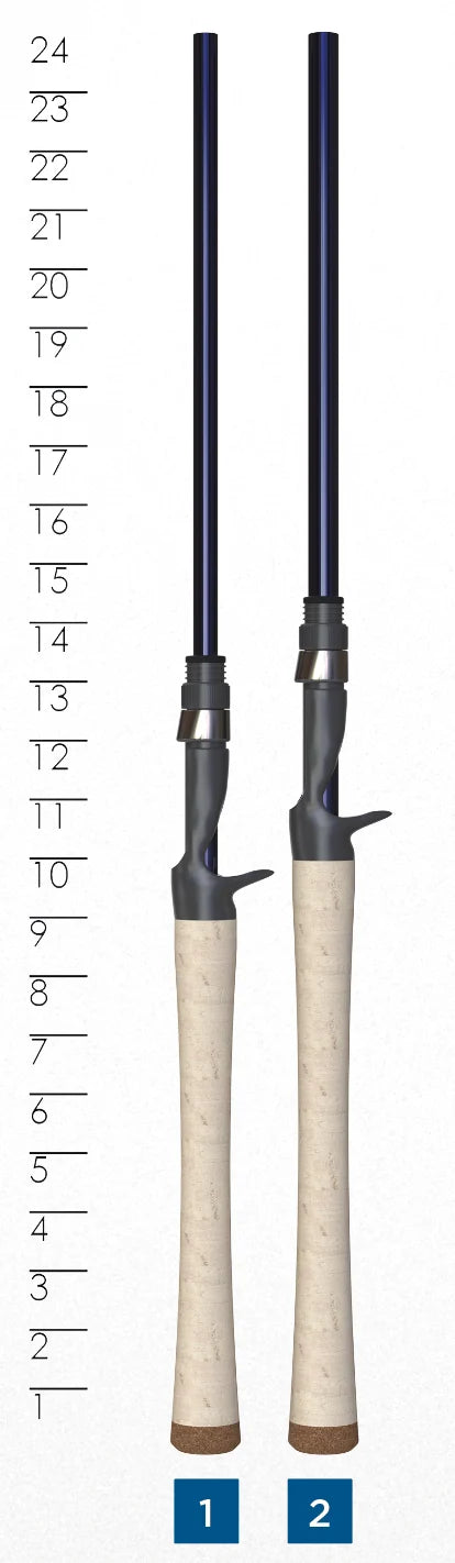 St. Croix Triumph Casting Rod 7'0" Medium 2pc | 27TRC70MF2