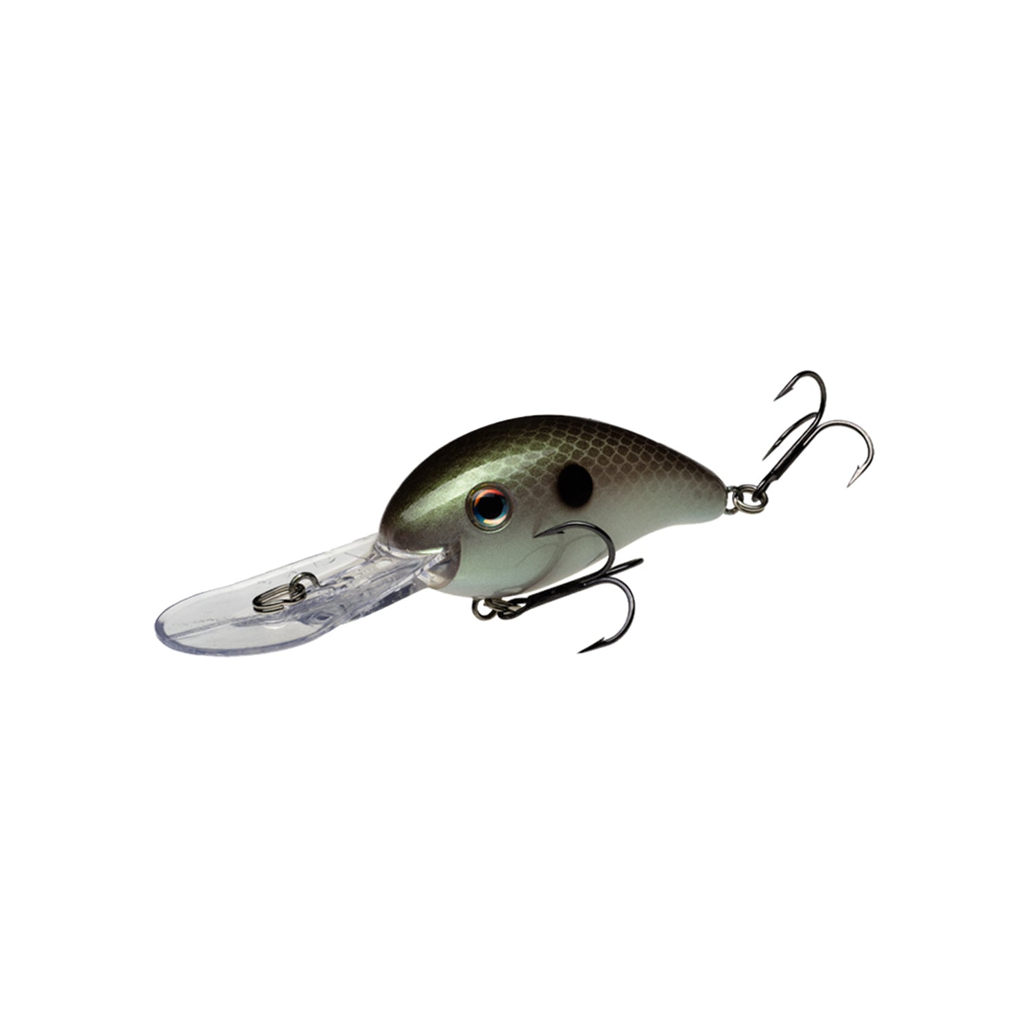 Strike King Pro Model 3XD Crankbait Green Gizzard Shad