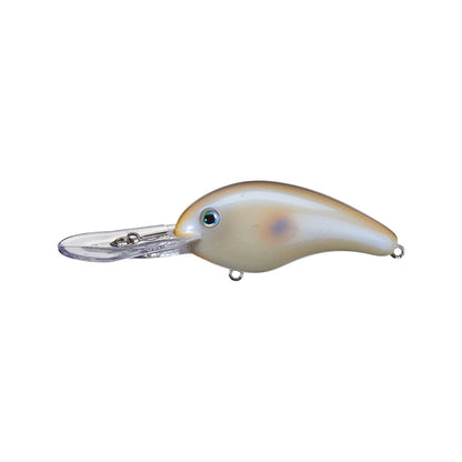 The Strike King 5XD Crankbait by Strike King features a metallic, fish-shaped body and a clear plastic lip for deep diving, shown against a white background.