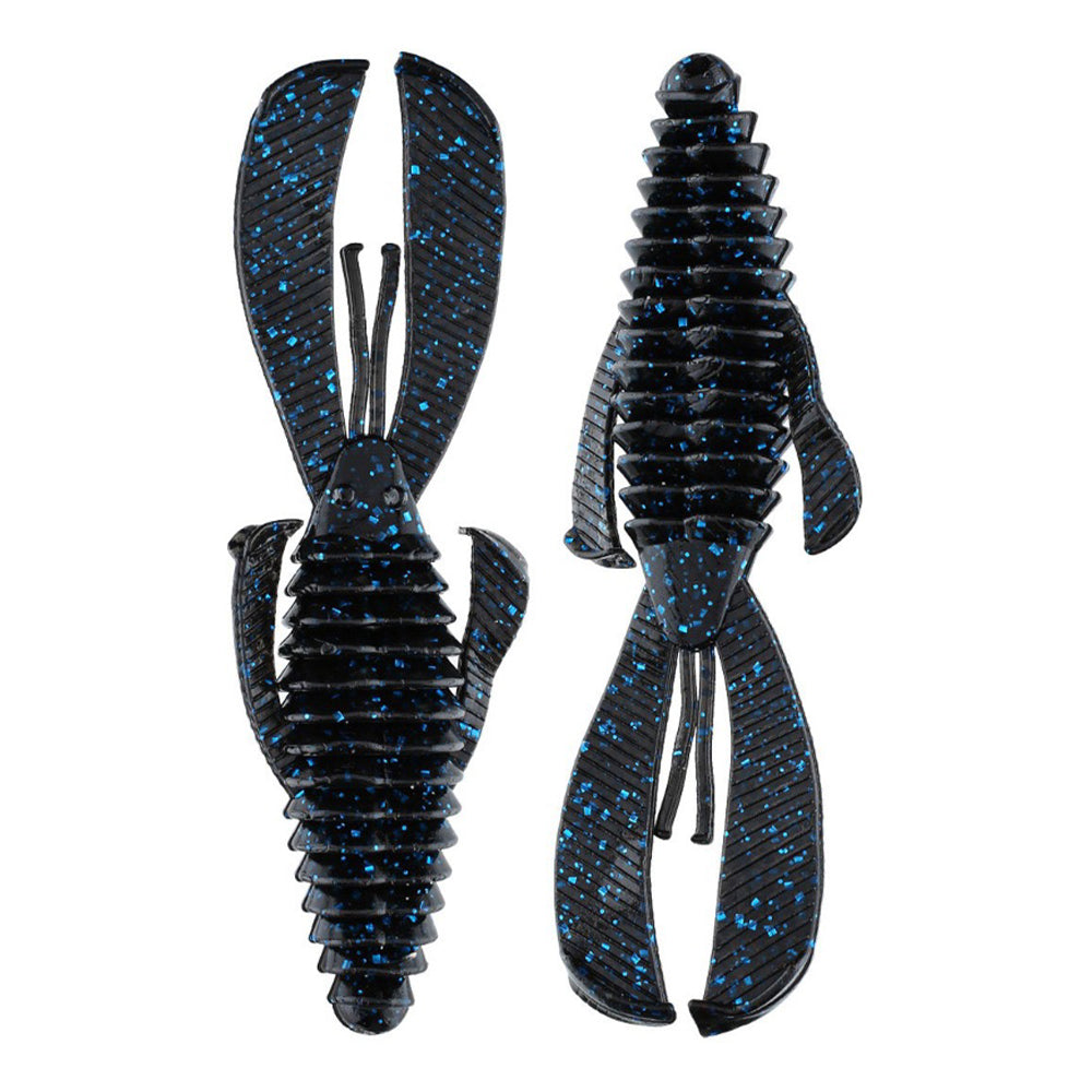 Strike King Rage Bug Black Blue Flake