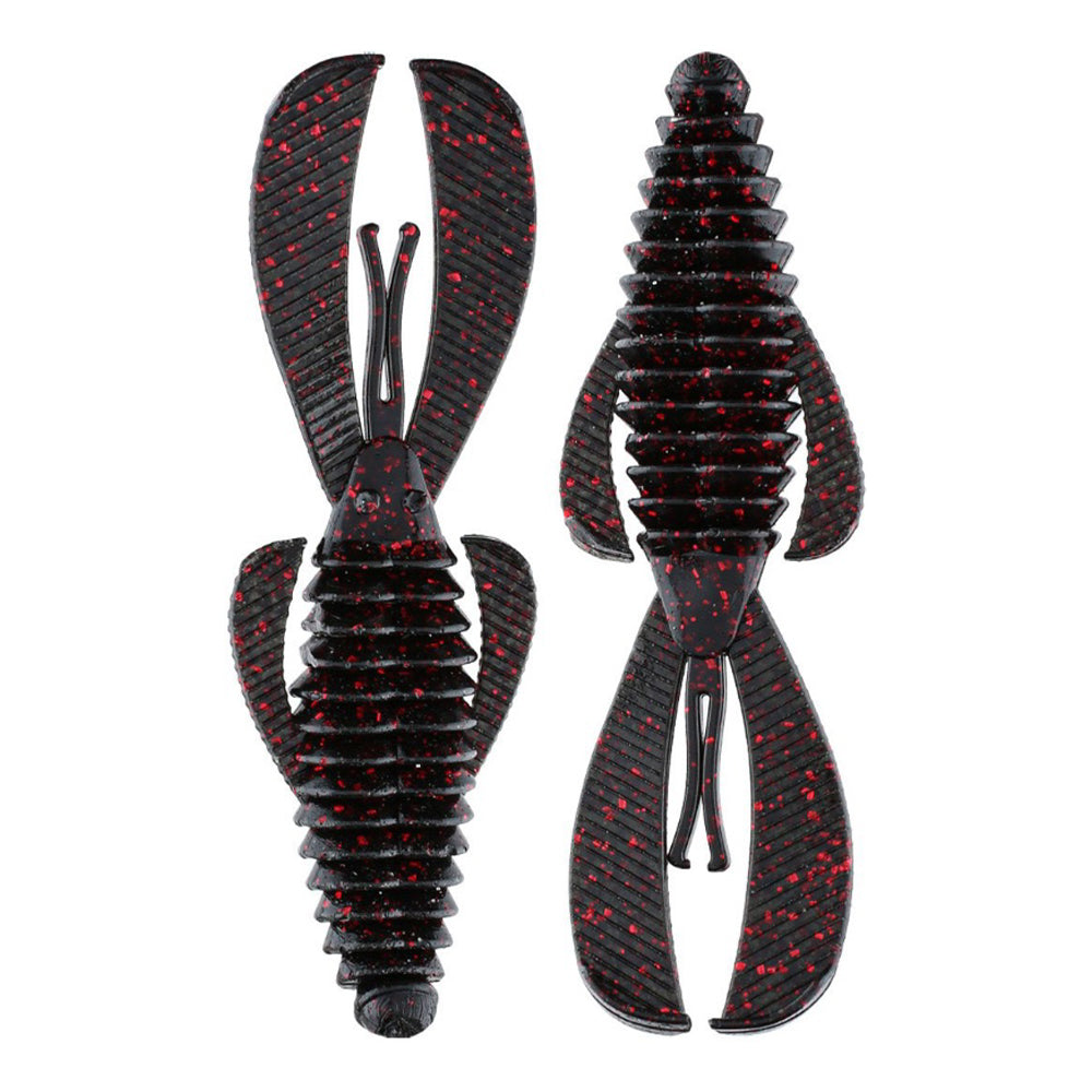 Strike King Rage Bug Black Neon