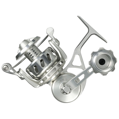 Van Staal VR II Silver Bailed Spinning Reel 75 6.3:1 LH | VRII75